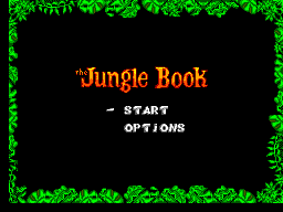 Jungle Book Title Screen